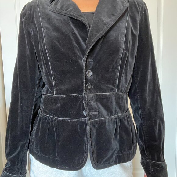 100% Cotton Velour Evening Jacket - Picture 4 of 10